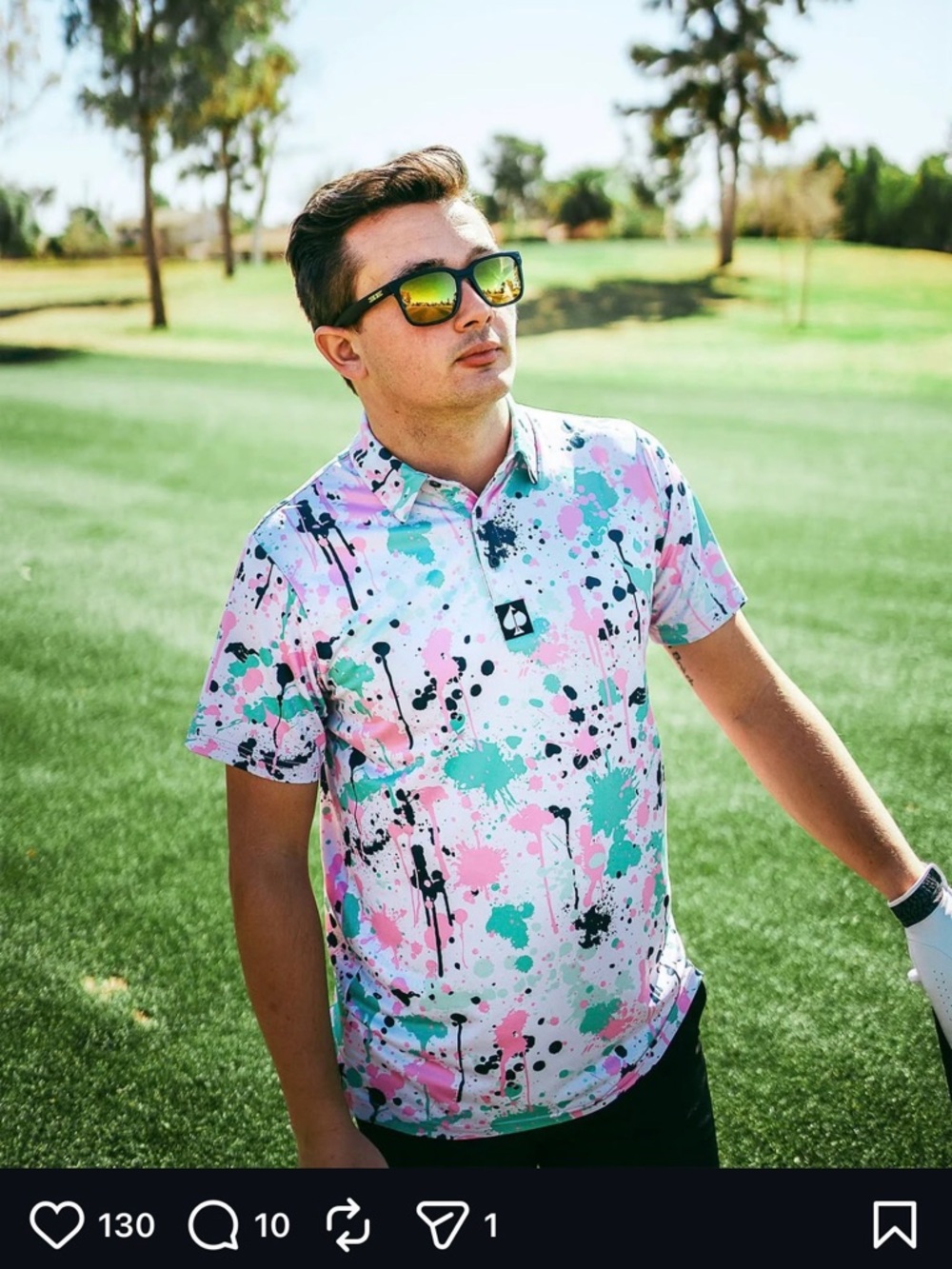 Pins & Aces Golf Polo